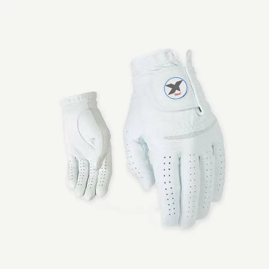 6 Pack X Performance Men's Tour Soft Cabretta Golf Gloves