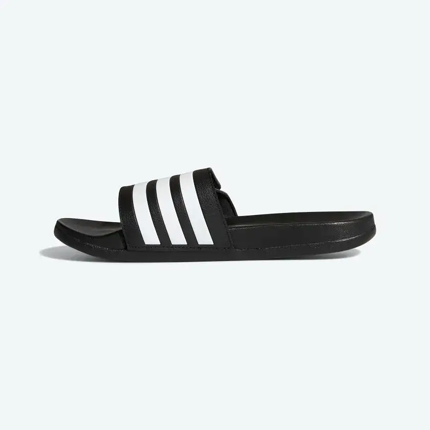 Adidas Adilette Comfort Adjustable Bandage Slides - Cloud White/Core Black