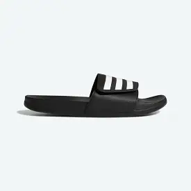 Adidas Adilette Comfort Adjustable Bandage Slides - Cloud White/Core Black