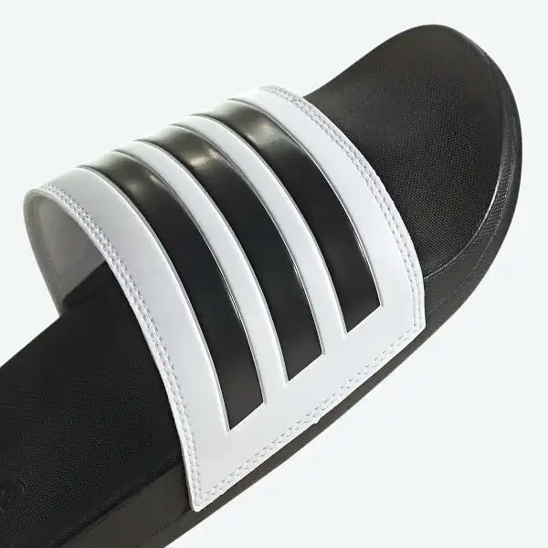 Adidas Adilette Comfort Slides - Black/White