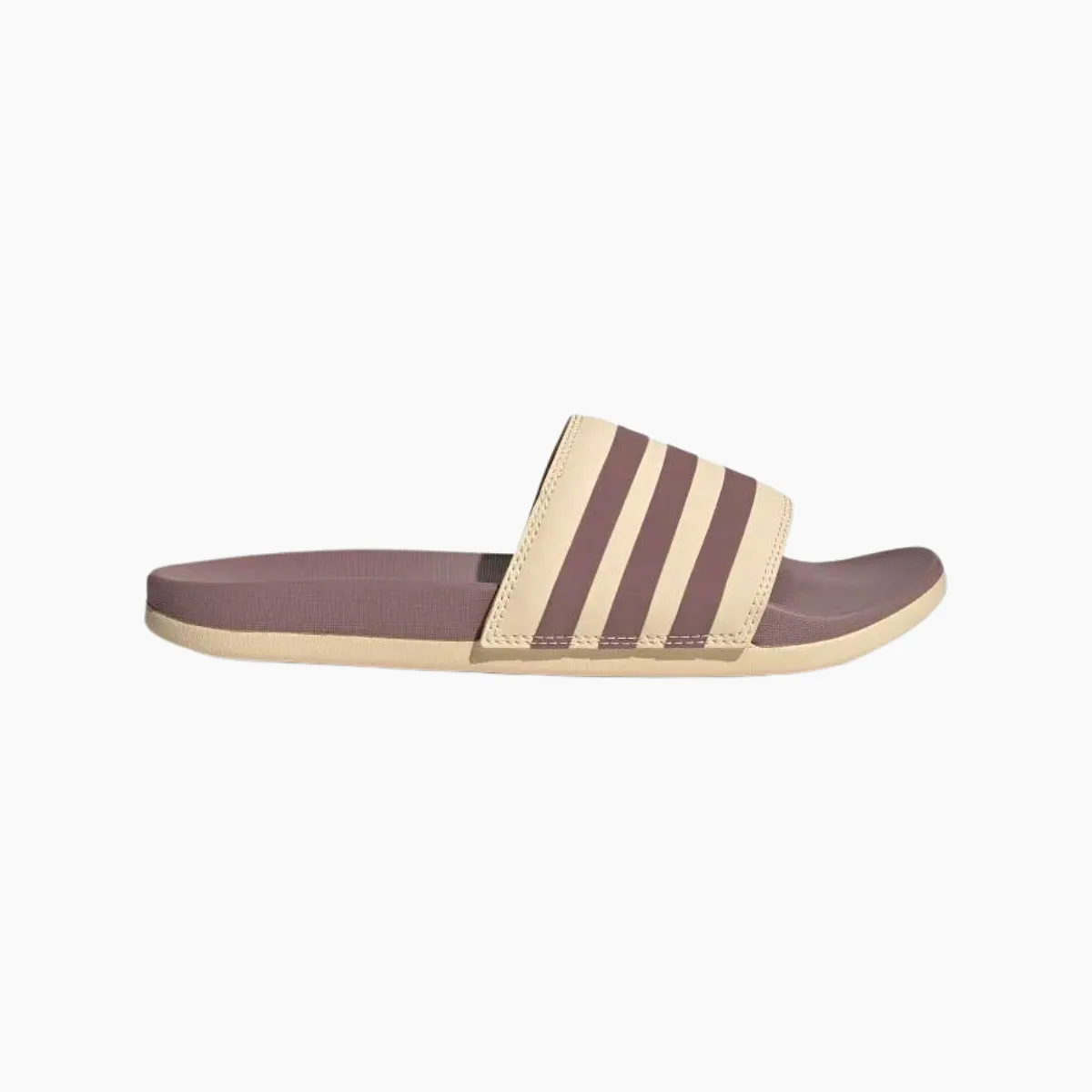 Adidas Adilette comfort slides-Purple/Sand Strata