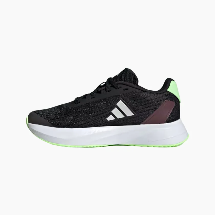 Adidas Duramo SL Kids Unisex Shoes (4-7 year)-Core Black/Zero Metalic/Green Spark