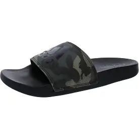 Adidas Womens Adilette Comfort Camoflage Slip On Pool Slides