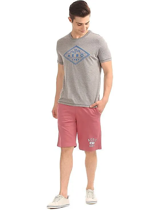 Aeropostale Drawstring Waist Knit Shorts