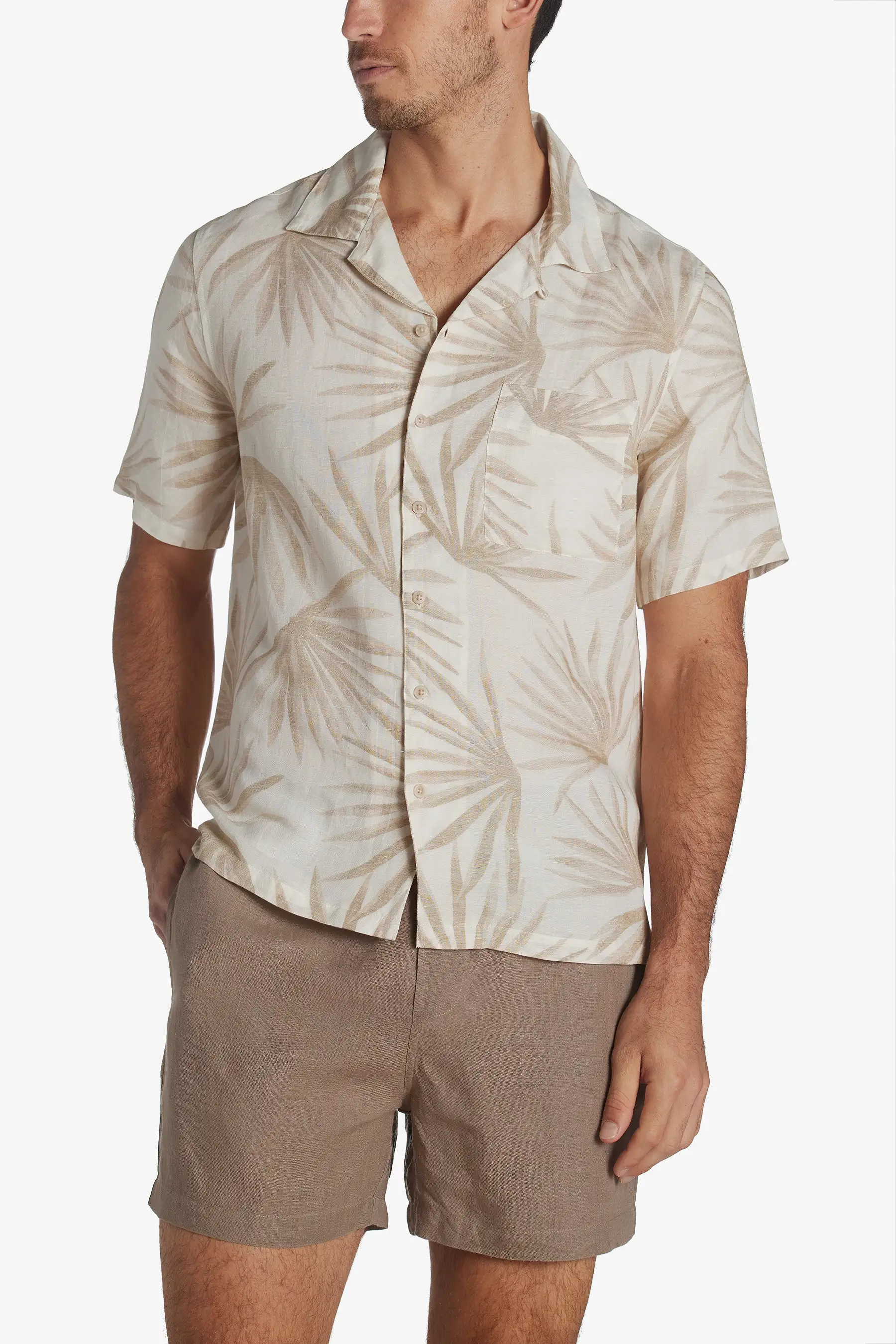 Air Linen Convertible Camp Shirt