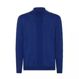 Amias cycling collar jumper in wish wool