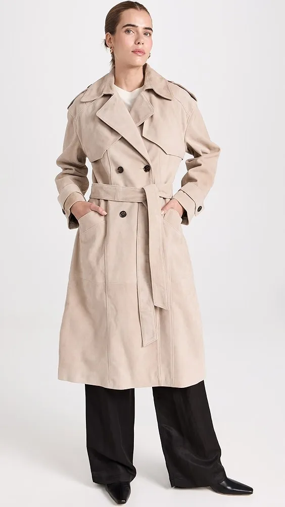 ANINE BING   Finley Trench Coat 