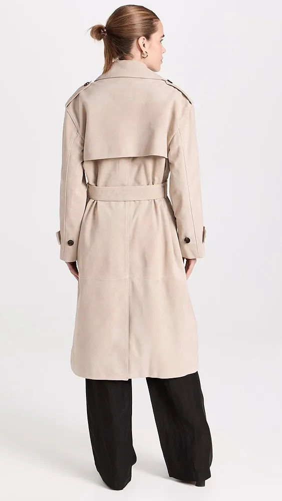 ANINE BING   Finley Trench Coat 