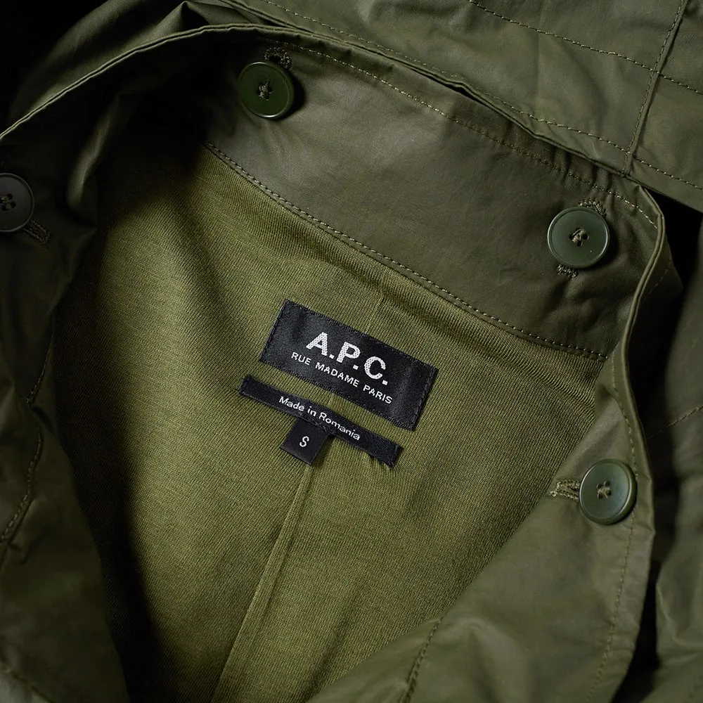 A.P.C. Guilaume ParkaMilitary Khaki