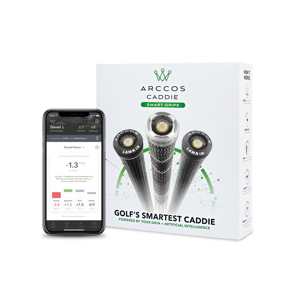 Arccos Caddie Smart Grips Golf Performance Tracking System