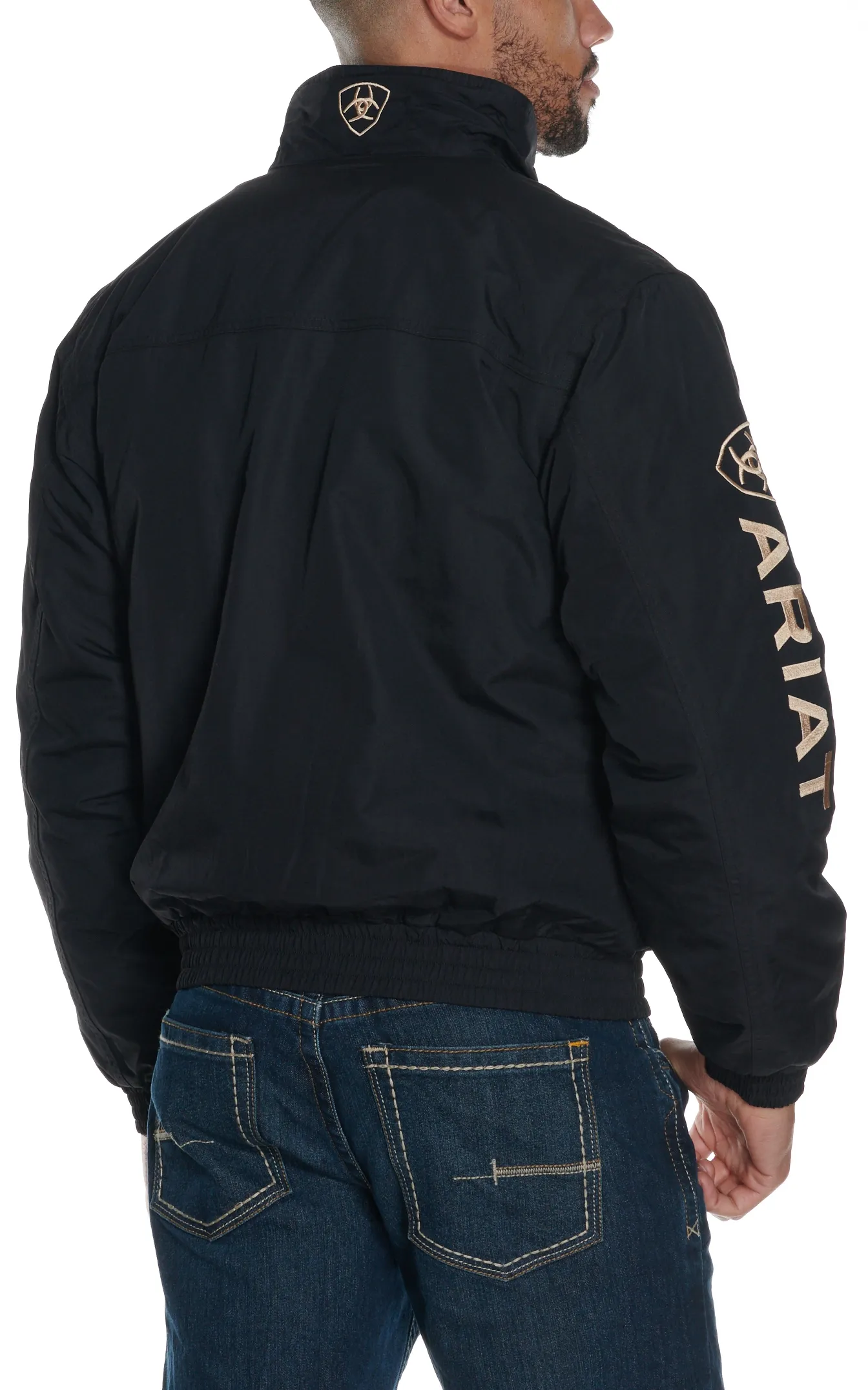 Ariat Men's Black Team Logo Jacket