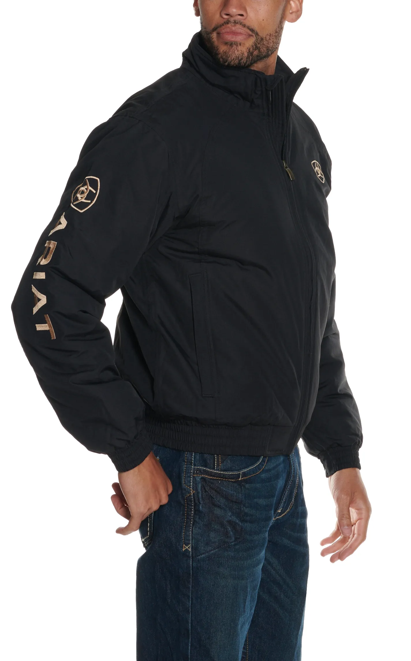 Ariat Men's Black Team Logo Jacket