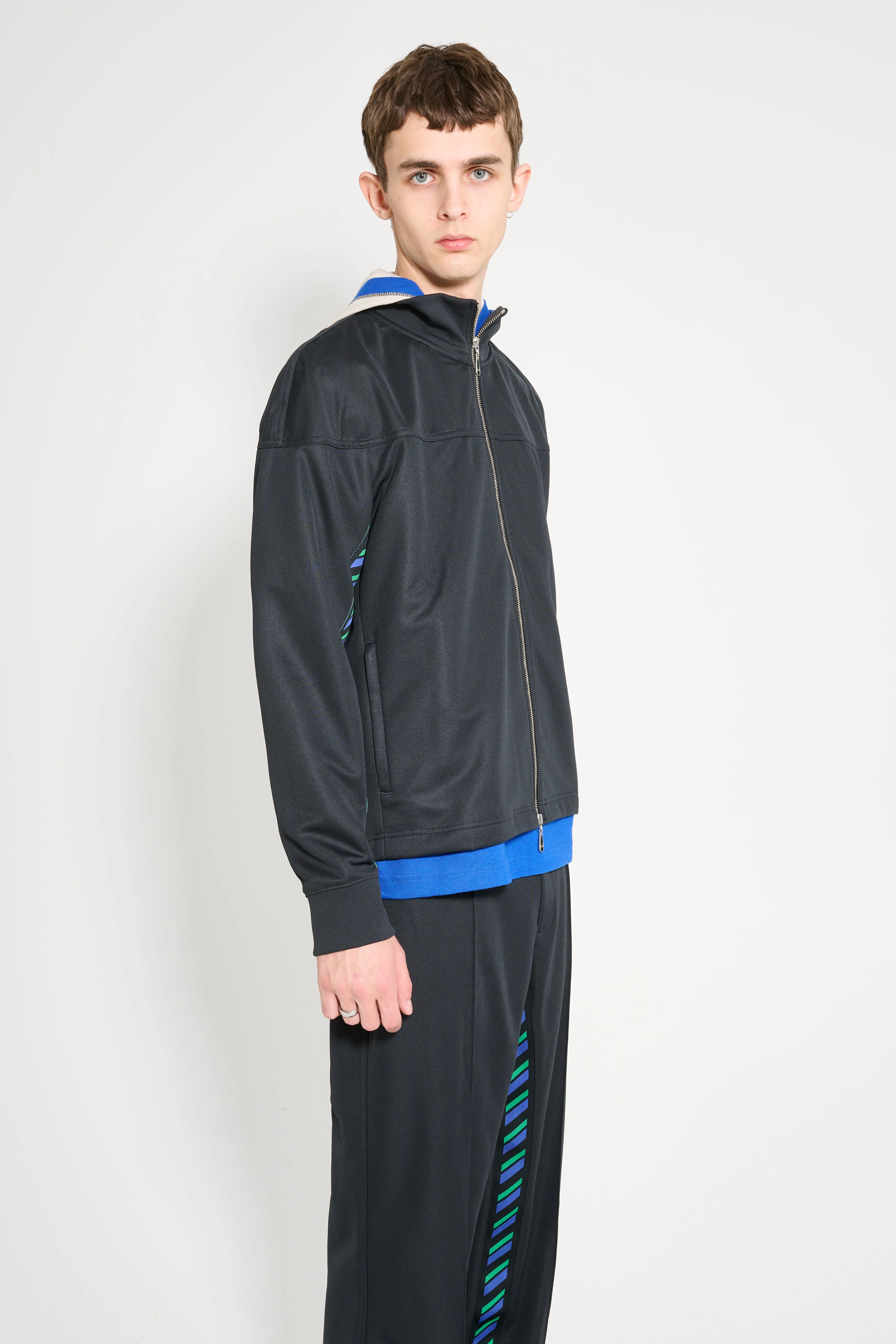 Asics Novalis Styrax Track Jacket Anthracite