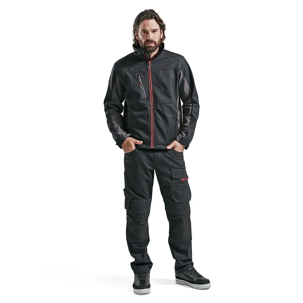 Blåkläder 4950-2516 Softshell Jacket - Black/Red