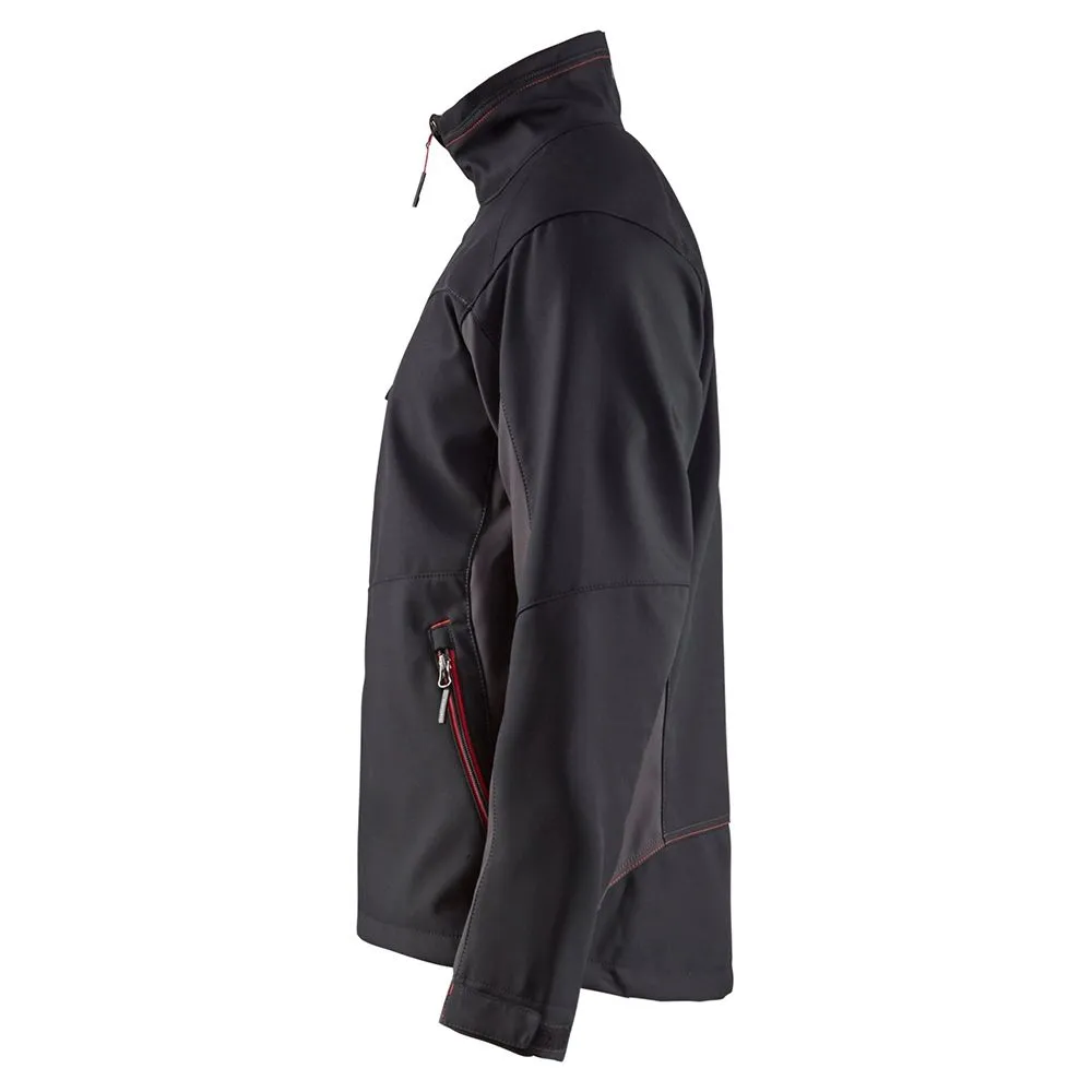 Blåkläder 4950-2516 Softshell Jacket - Black/Red