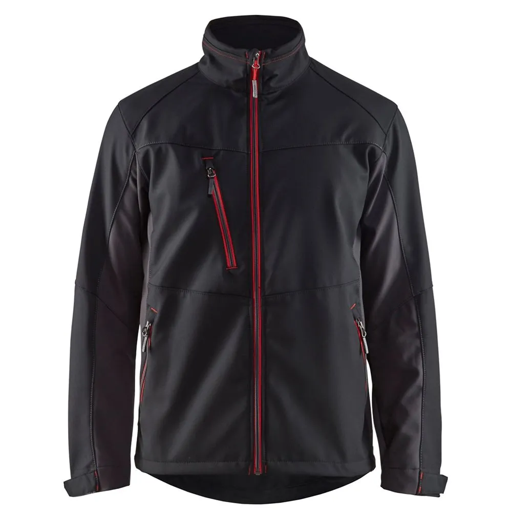 Blåkläder 4950-2516 Softshell Jacket - Black/Red