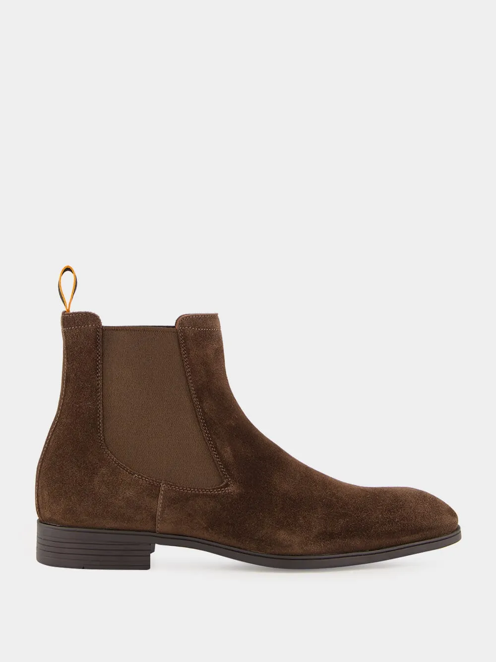 Brown Suede Chelsea Boots