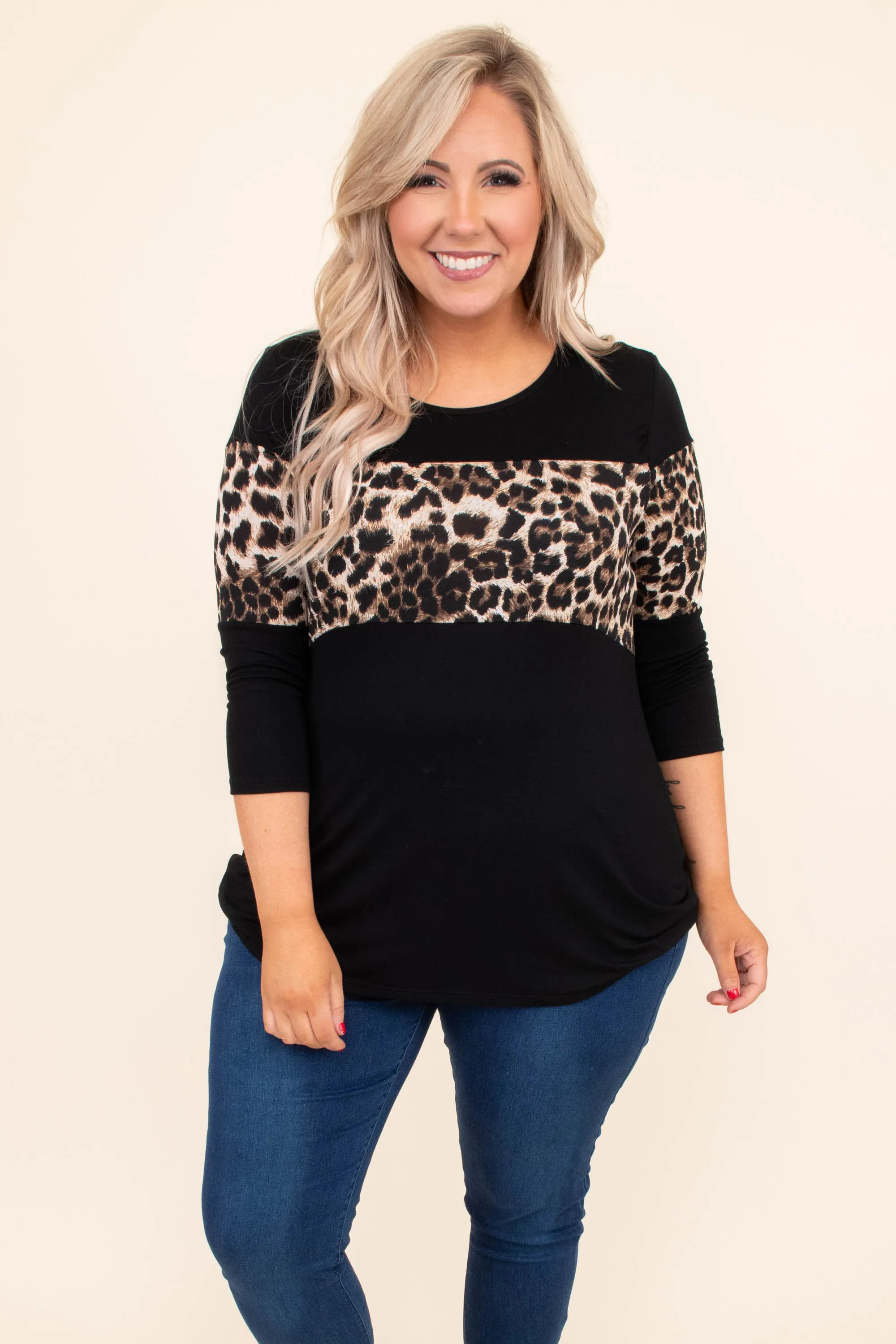 Call Me Irresponsible Top, Black