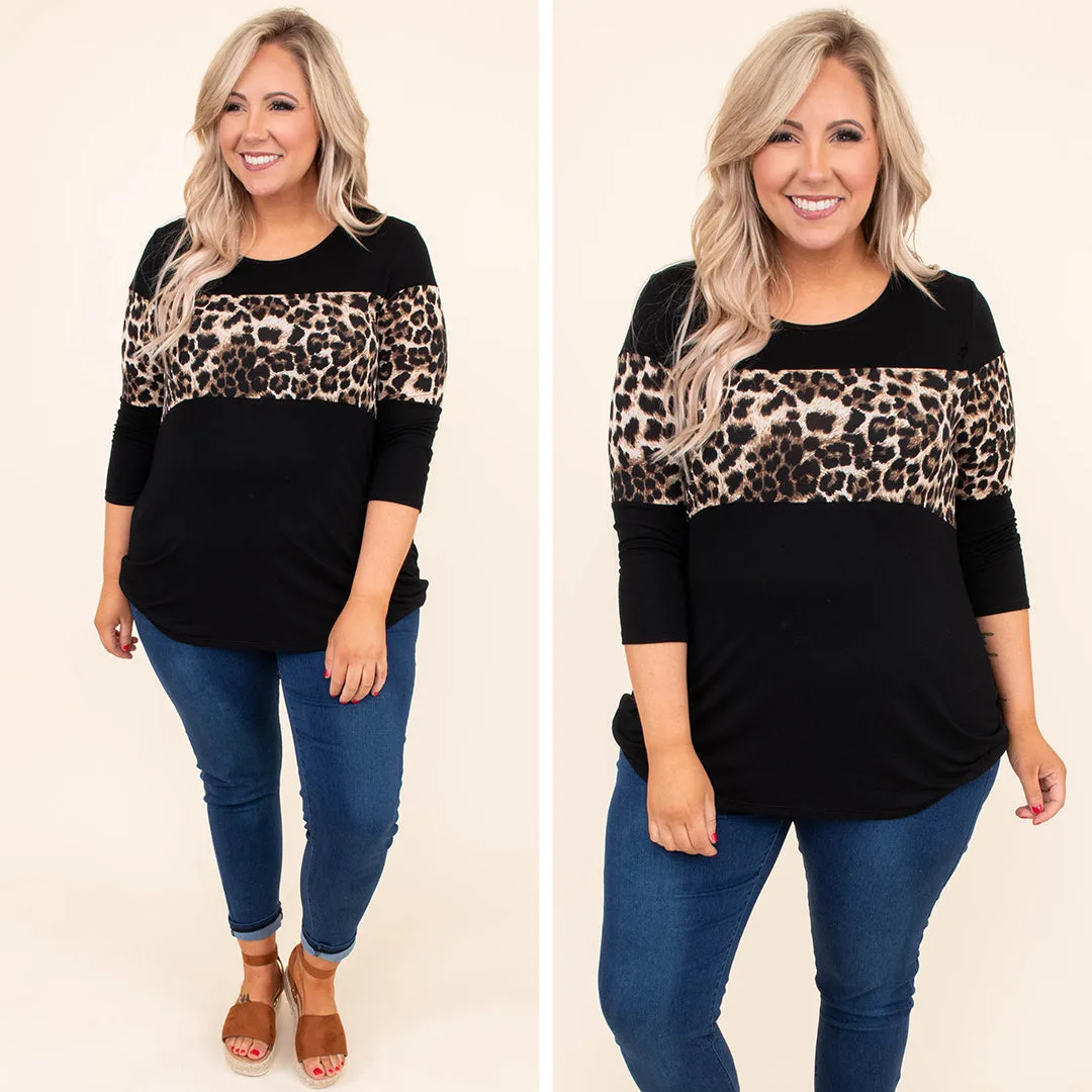 Call Me Irresponsible Top, Black