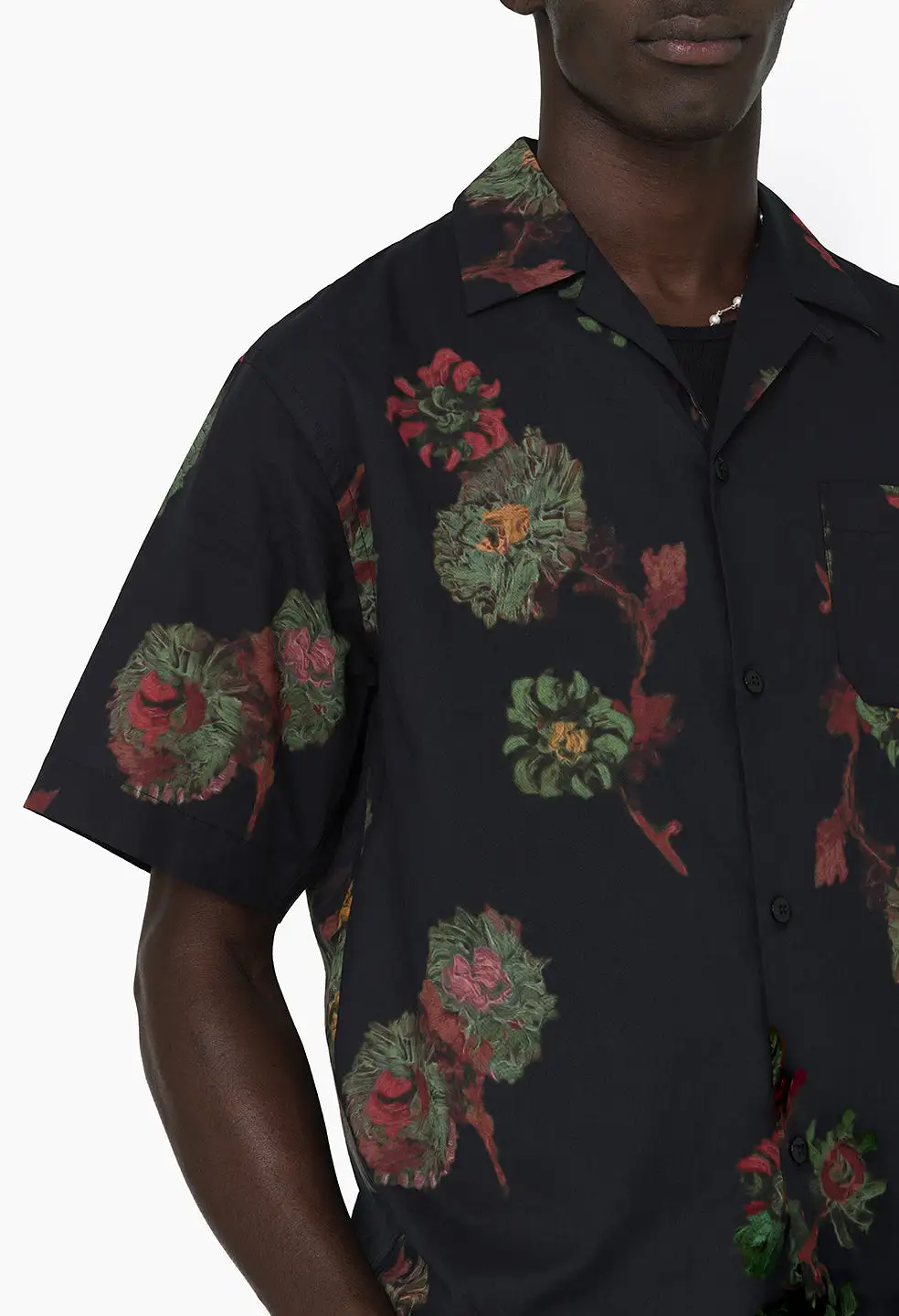 Camp Shirt / Forest Floral