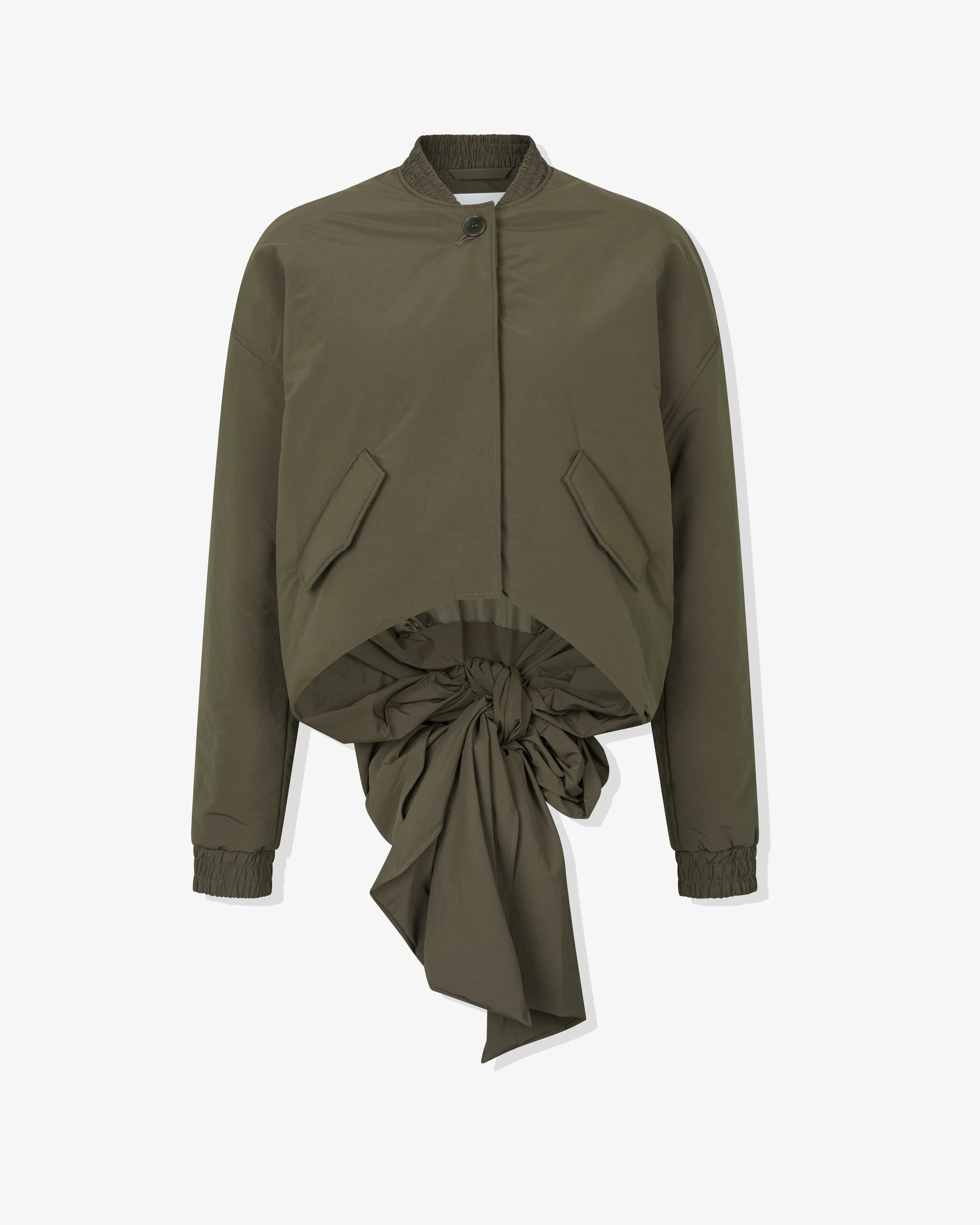 Cecilie Bahnsen - Women's Ubon Jacket - (Grey/Olive)