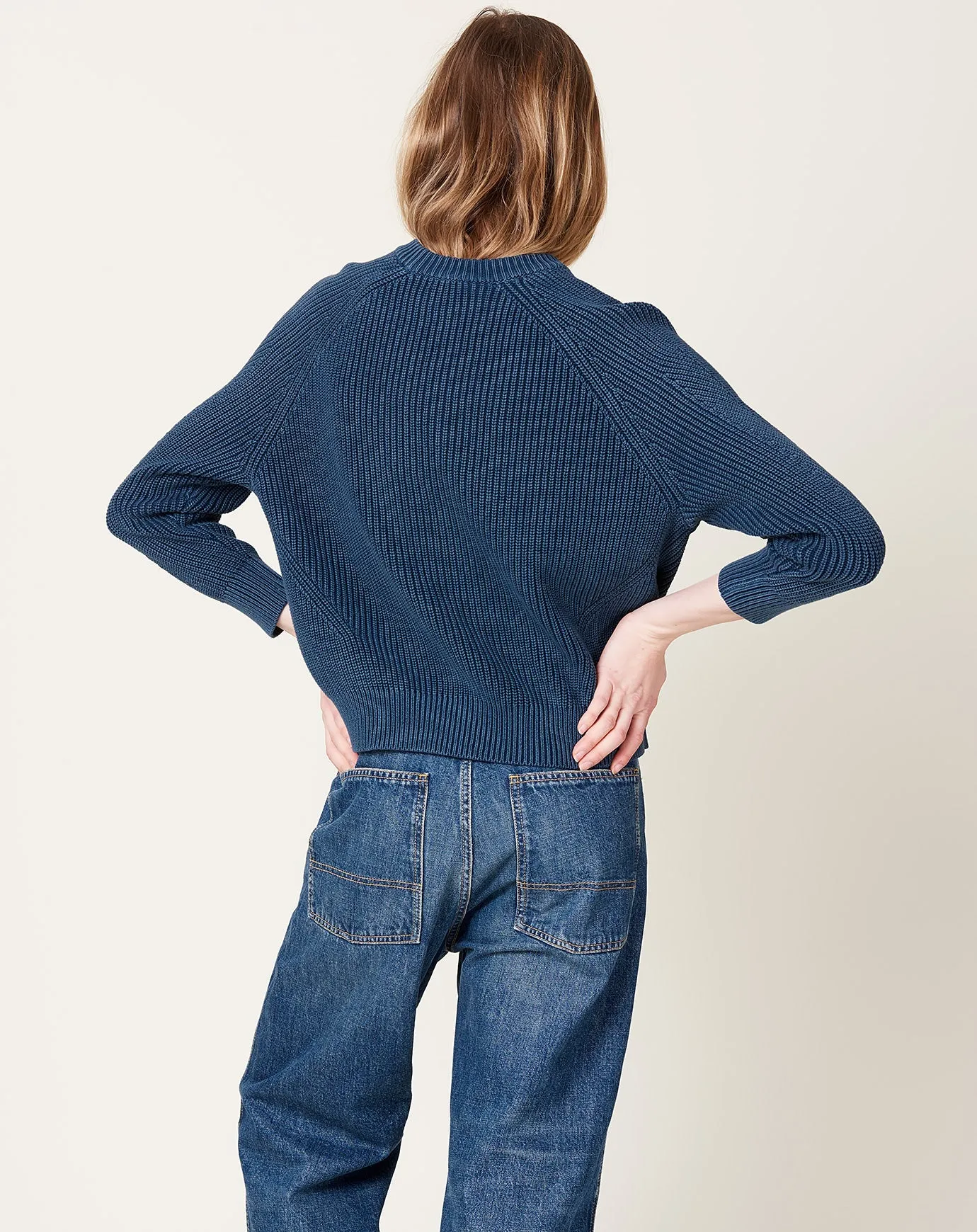 Chelsea Sweater in Indigo