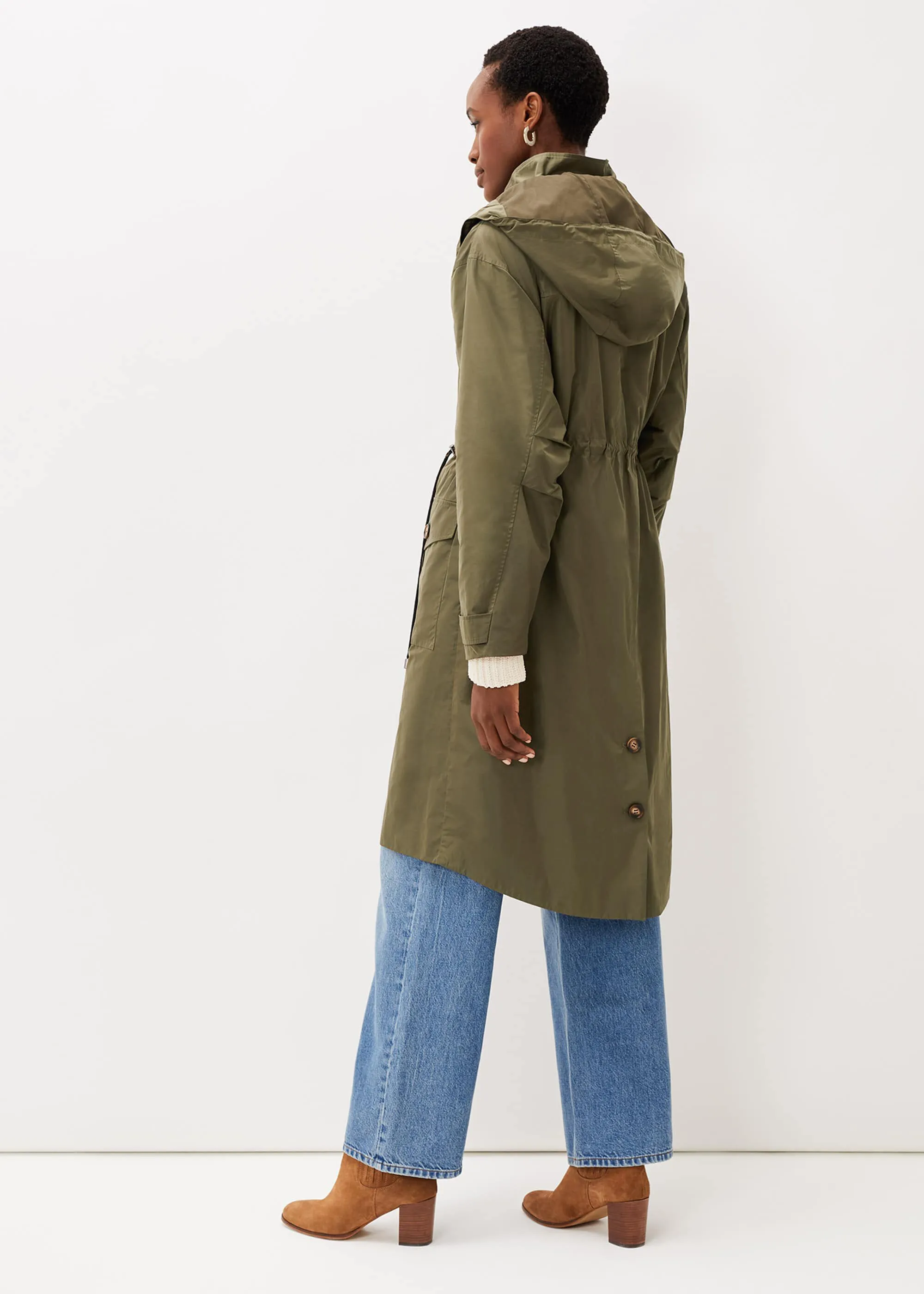 Chloe Longline Parka Coat