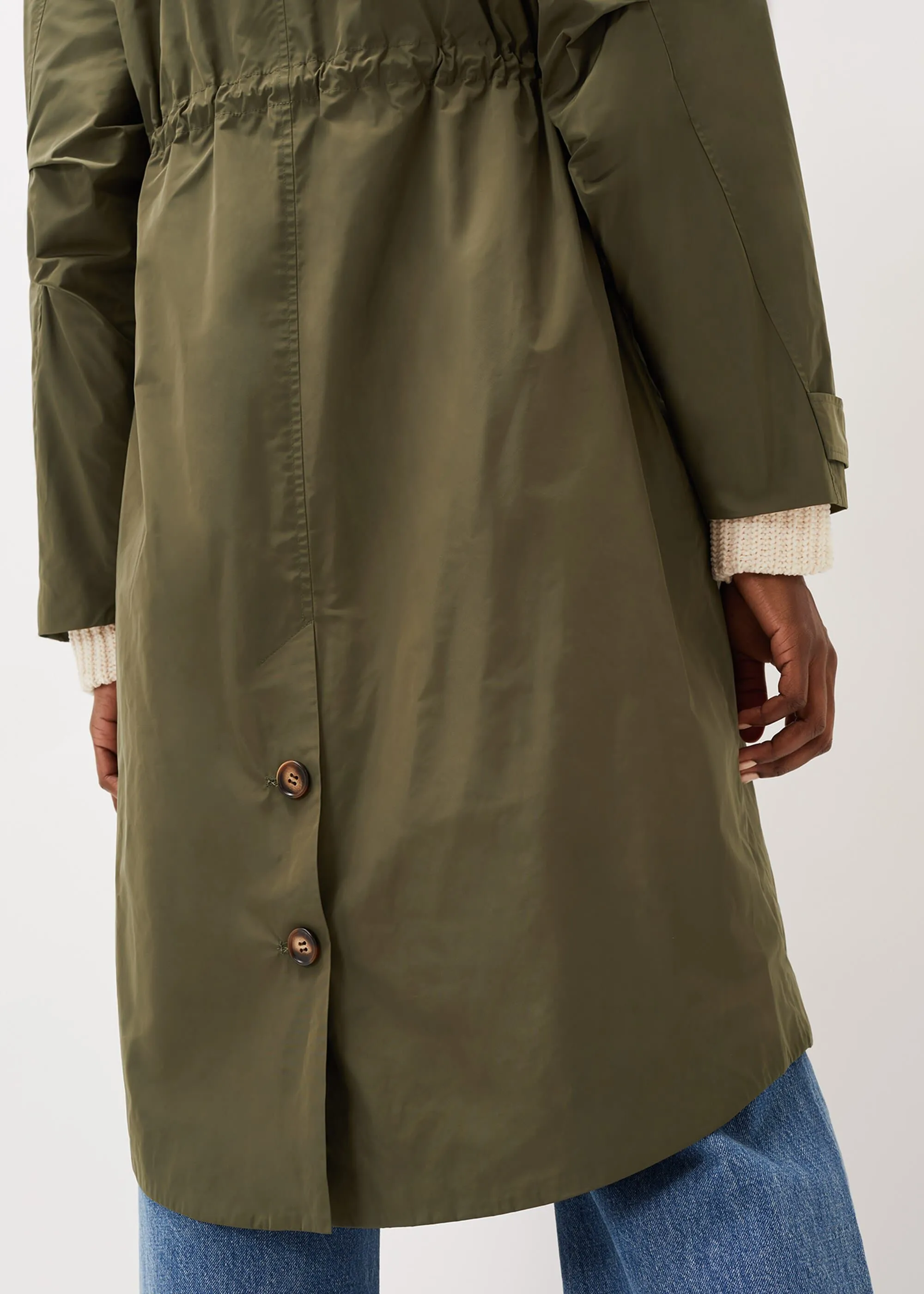 Chloe Longline Parka Coat