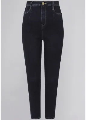 Collectif Lulu 50's Skinny Jeans Indigo