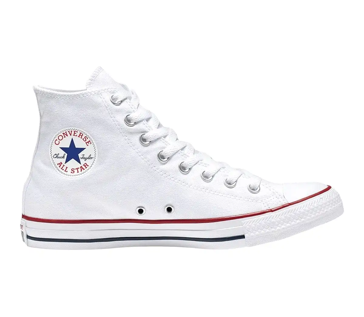 CONVERSE MEN'S CHUCK TAYLOR ALL STAR HIGH TOP WHITE SHOE