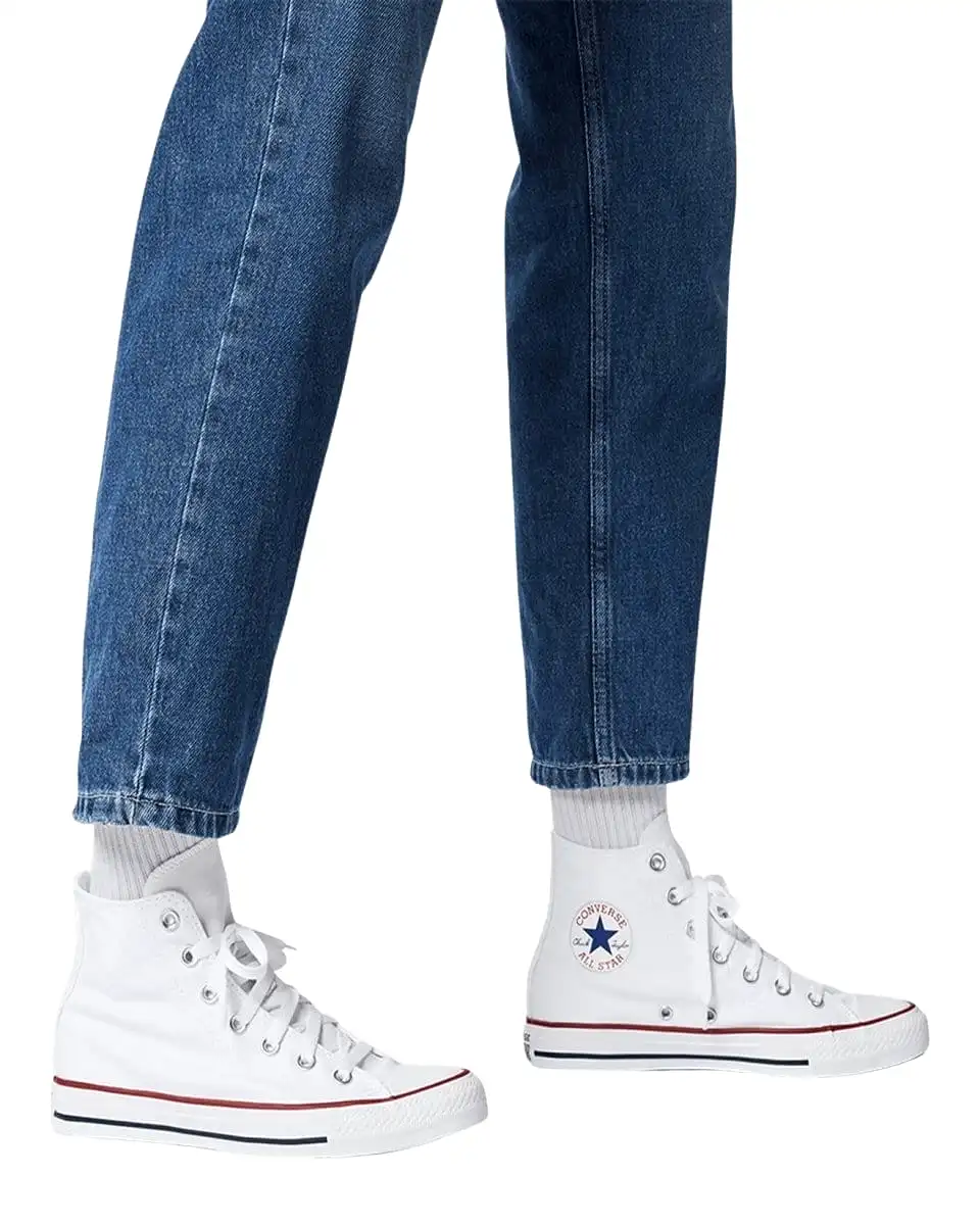 CONVERSE MEN'S CHUCK TAYLOR ALL STAR HIGH TOP WHITE SHOE