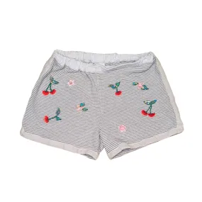 Crewcuts Embroidered Stripe Shorts