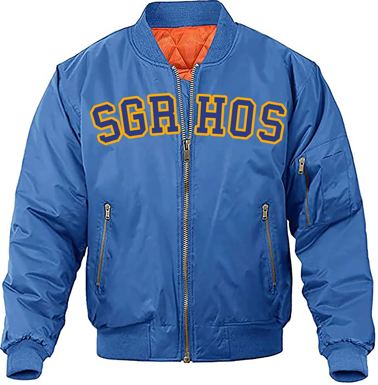 Deference Clothing® compatible with Sigma Gamma Rho Clothing® Chapter 58 SGRHOs Bomber Jacket