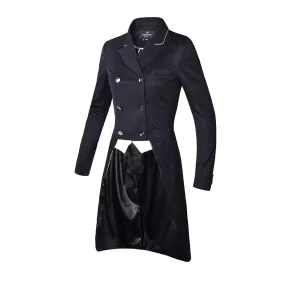 Djuna Mesh Tail Coat - Black