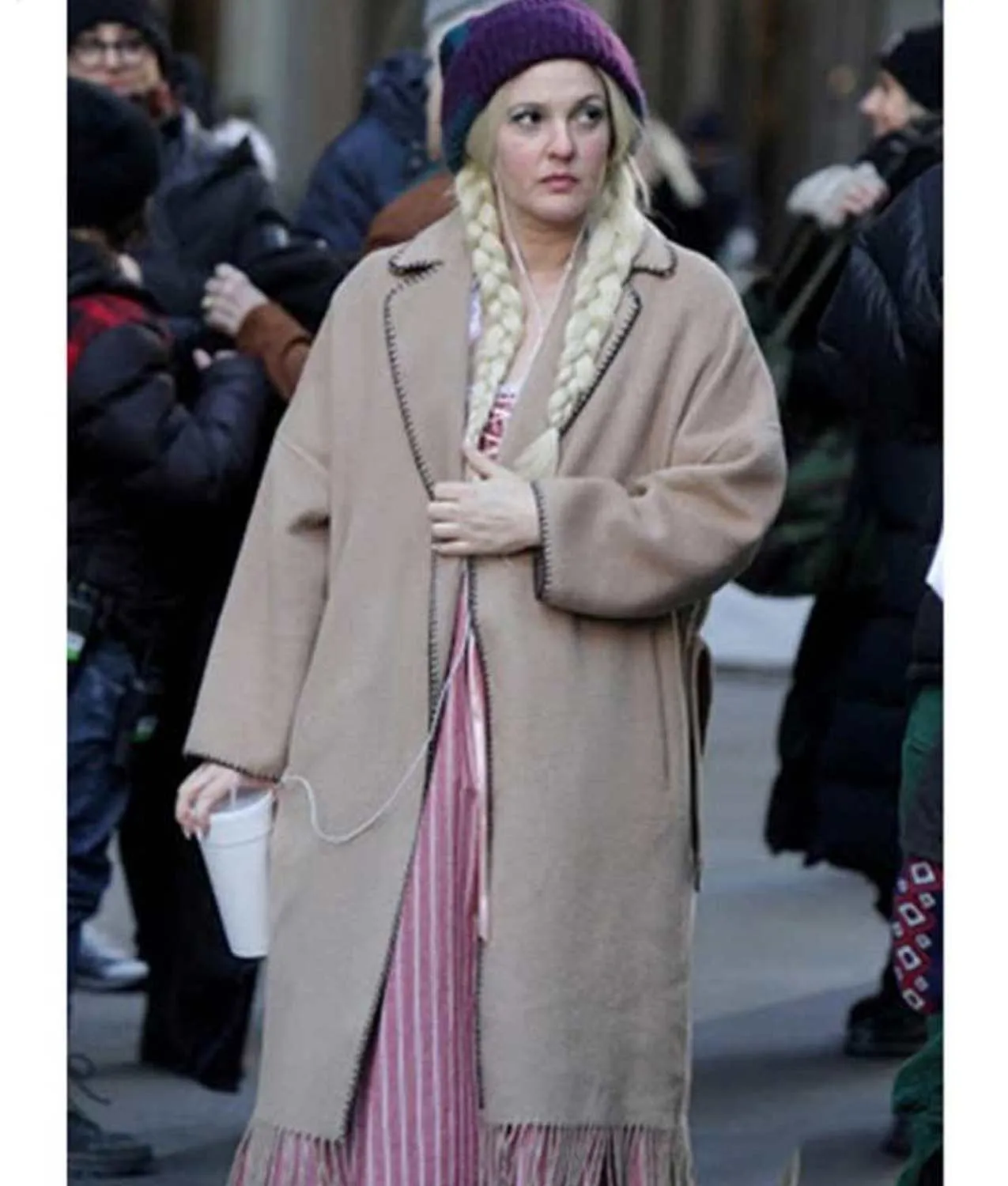 Drew Barrymore The Stand-In Coat | Trench Coat