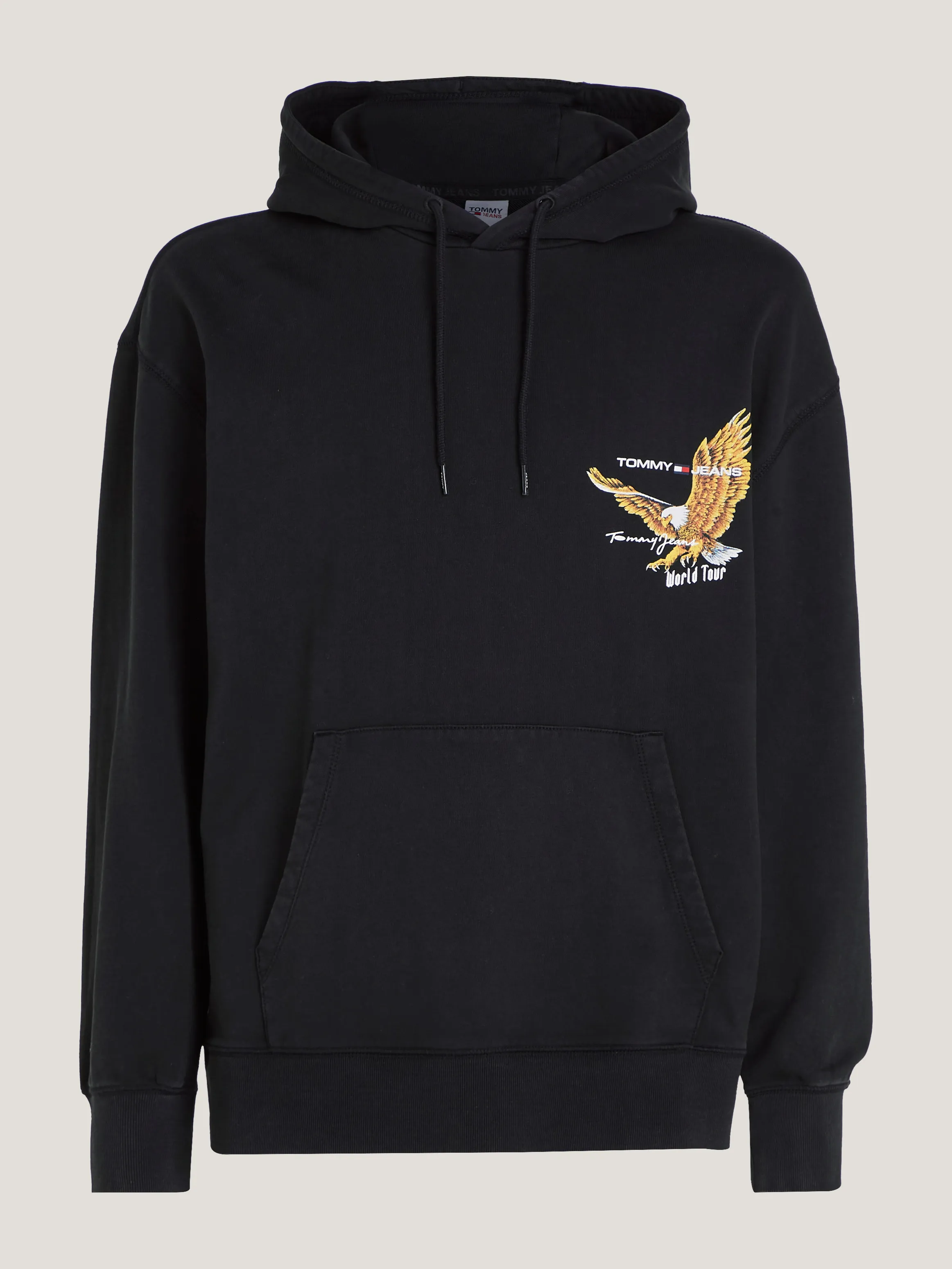 Eagle Motif Relaxed Fit Hoodie | Sweatshirts & Hoodies | Tommy Jeans