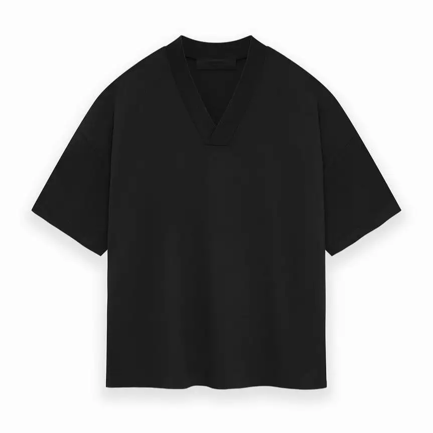 Fear of God Essentials Back Applique V-Neck Tee Ink (Oversized)