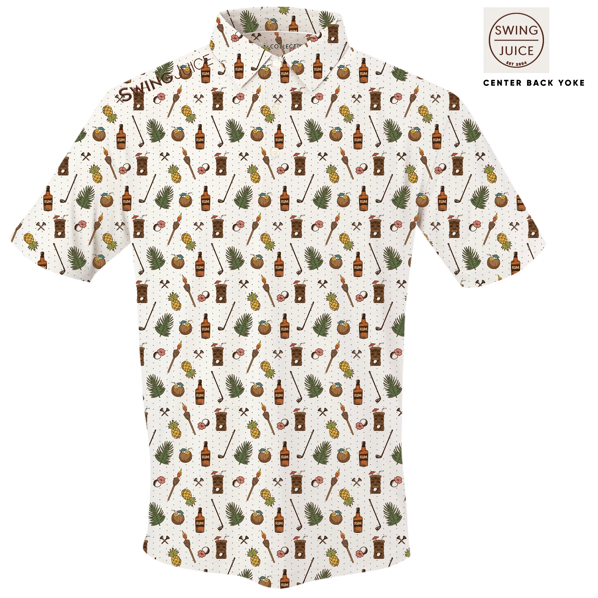 Golf & Tiki Men's Polo