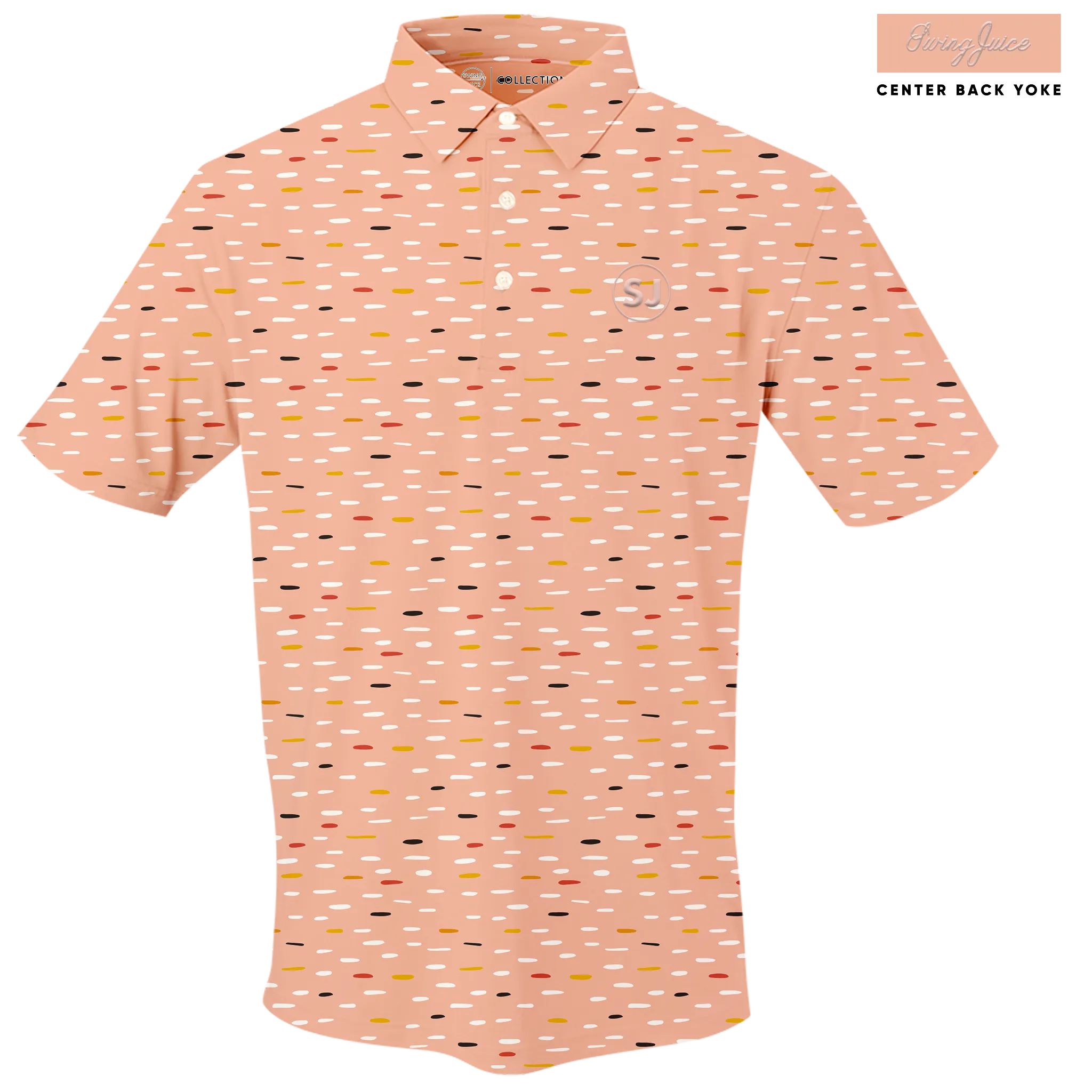 Golf Mid Century Nostalgia Men's Polo