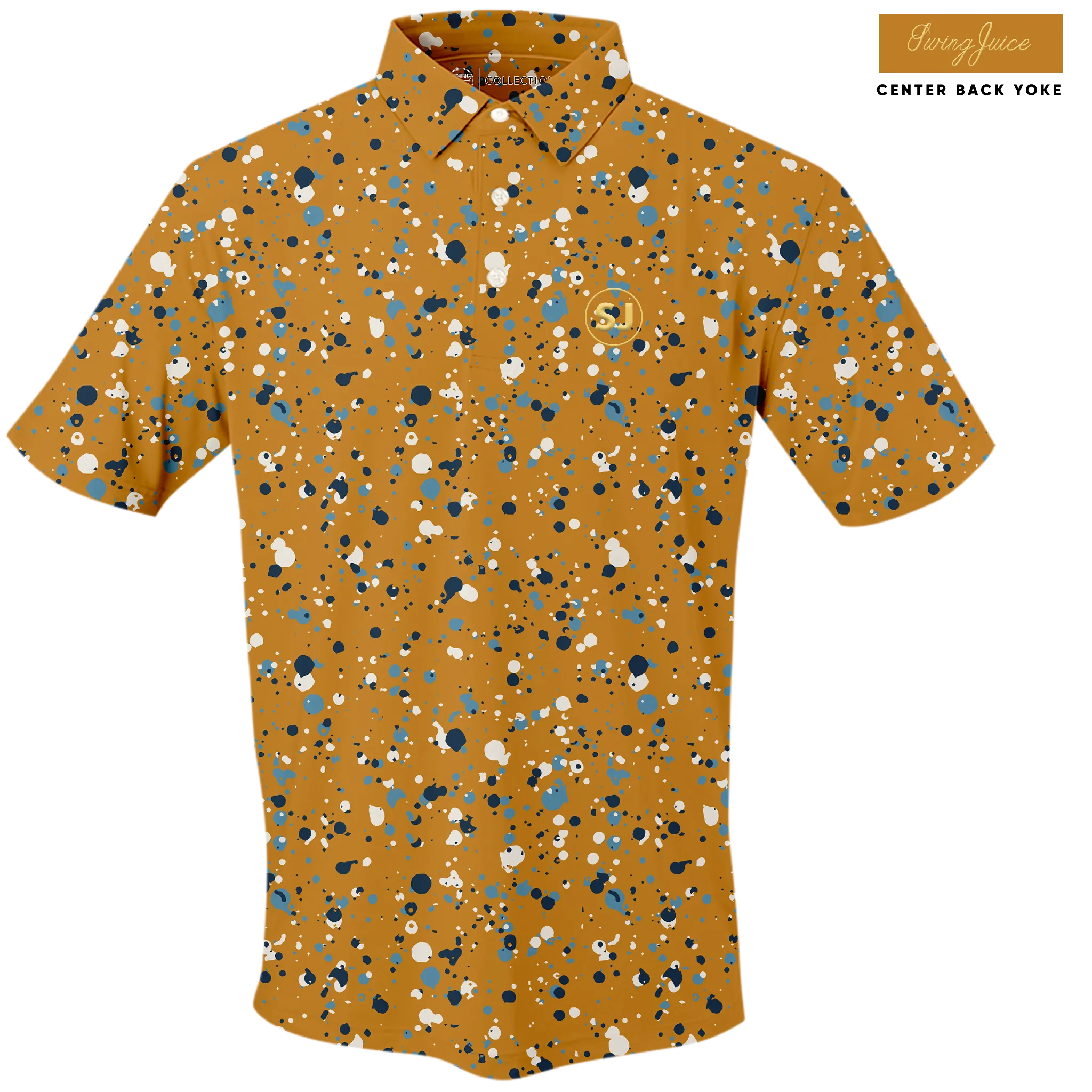 Golf Splatter Men's Polo