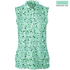 Golf Splatter Women's Sleeveless Polo