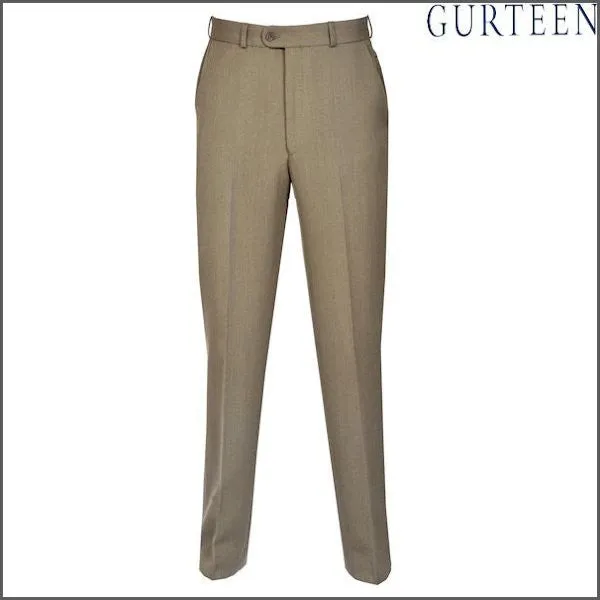 Gurteen Cologne Stretch Beige Cavalry Twill.