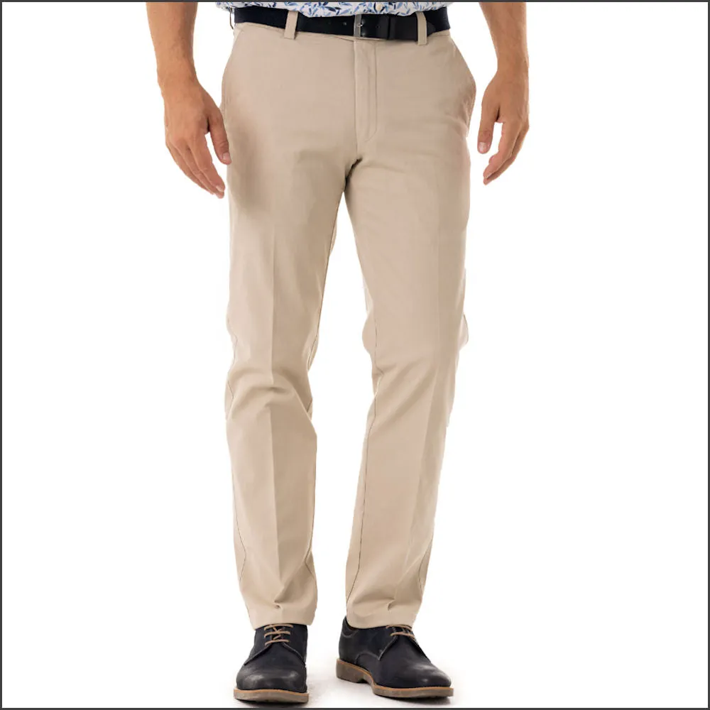 Gurteen Longford Pebble Stretch Cotton Chino*