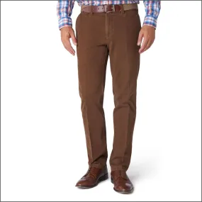 Gurteen Longford Winter Dark Stone Stretch Cotton Chino+