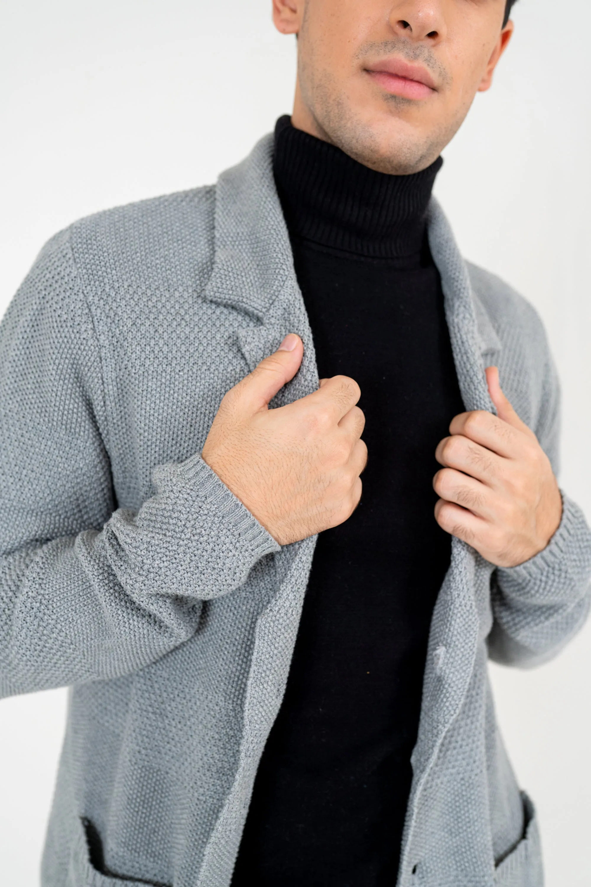 Heather Grey Cardigan