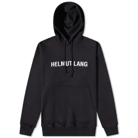 Helmut Lang Core Logo Popover HoodyBlack