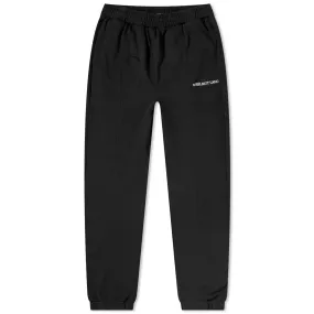 Helmut Lang Layered Logo SweatpantsBlack