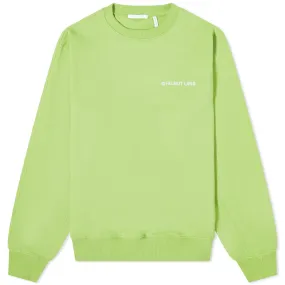 Helmut Lang Logo Crew SweatParrot