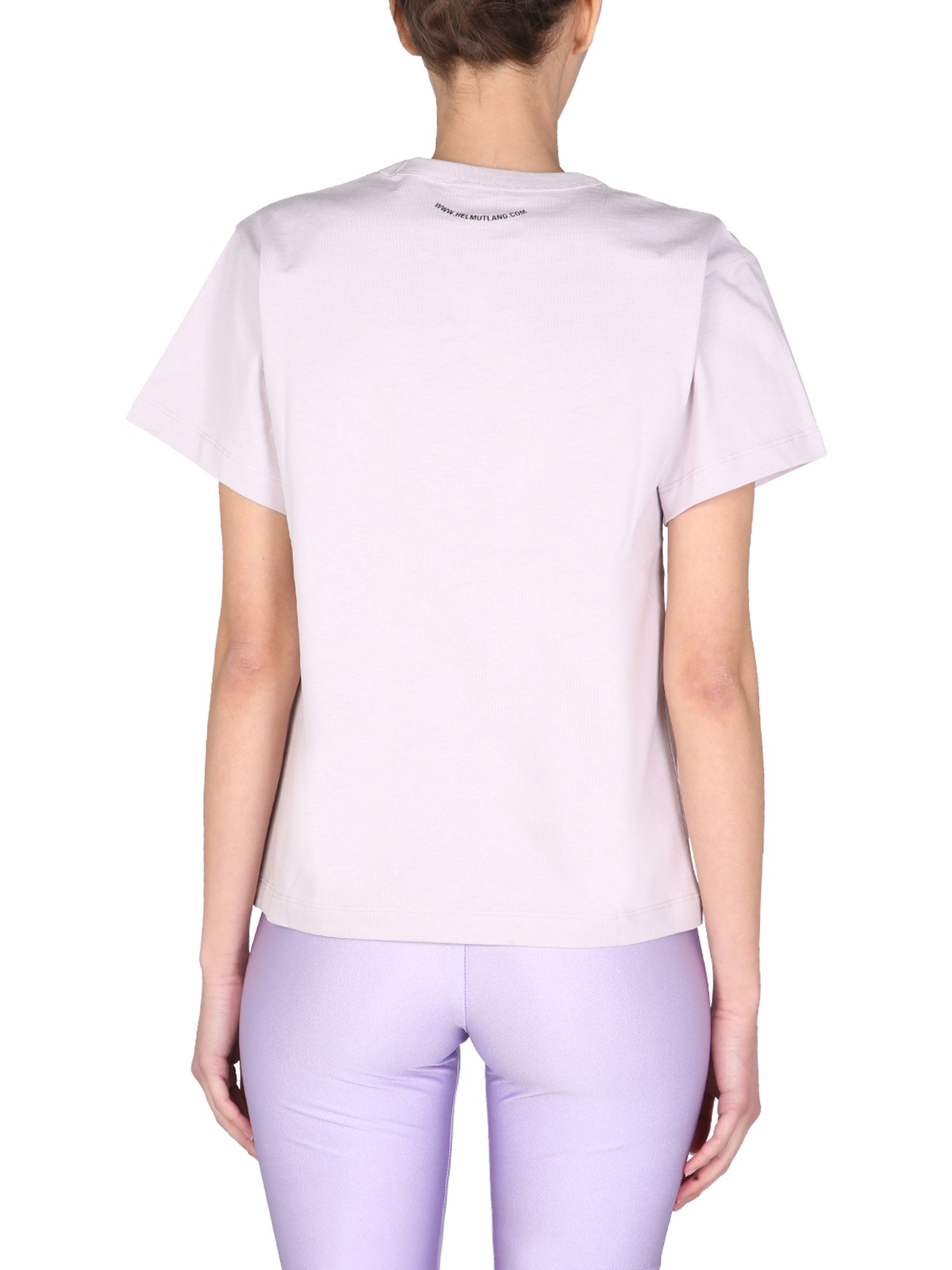 HELMUT LANG    REGULAR FIT COTTON JERSEY T-SHIRT