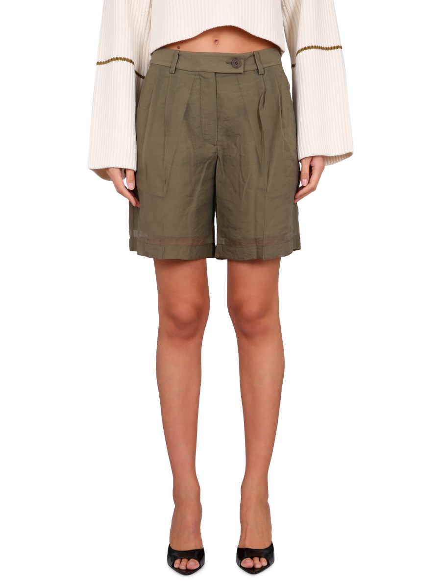 HELMUT LANG    SHORT TRANSPARENT